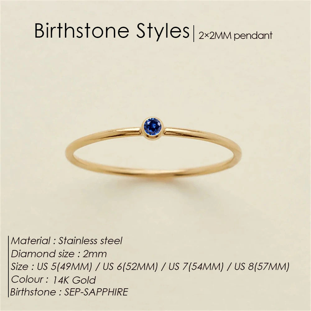 Lumiére Birthstone Ring
