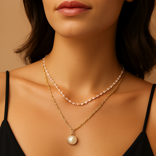 Étoile Perle Necklace