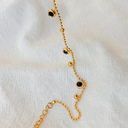 Noir Cascade Bracelet