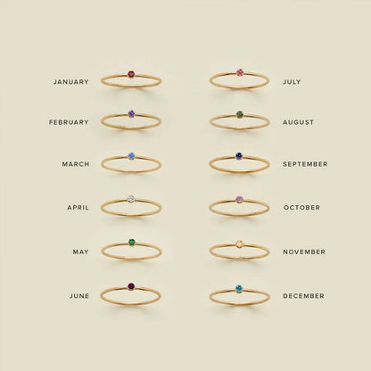 Lumiére Birthstone Ring