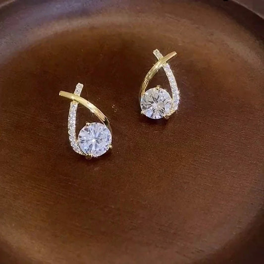 Éclat Nœud Earrings