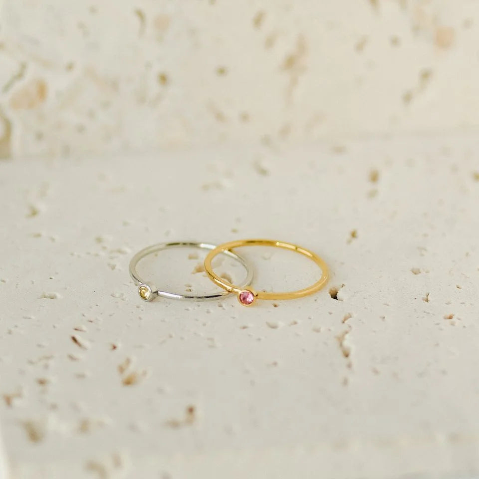 Lumiére Birthstone Ring