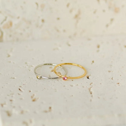 Lumiére Birthstone Ring