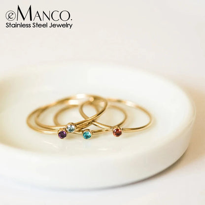 Lumiére Birthstone Ring