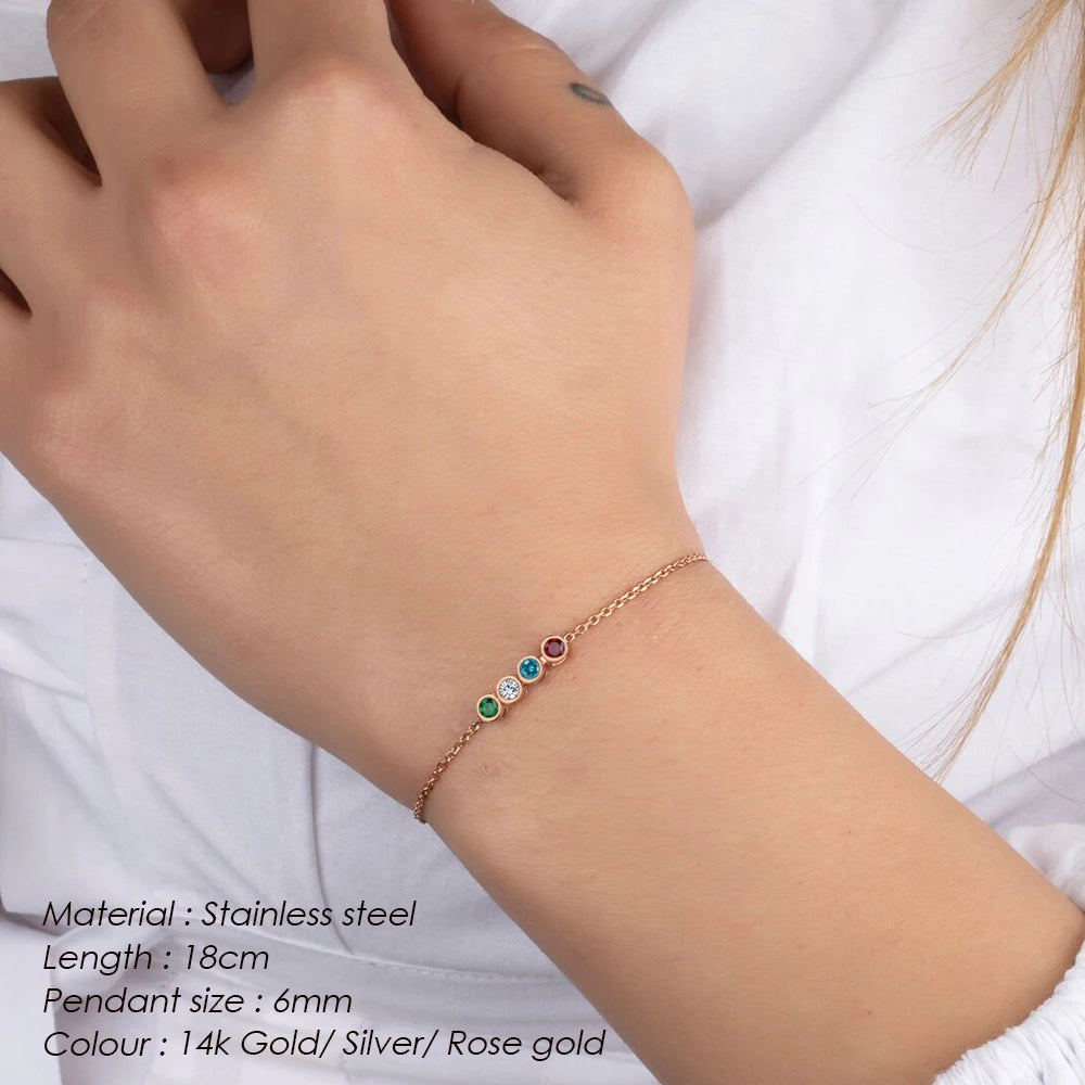 Lumiére Birthstone Bracelet