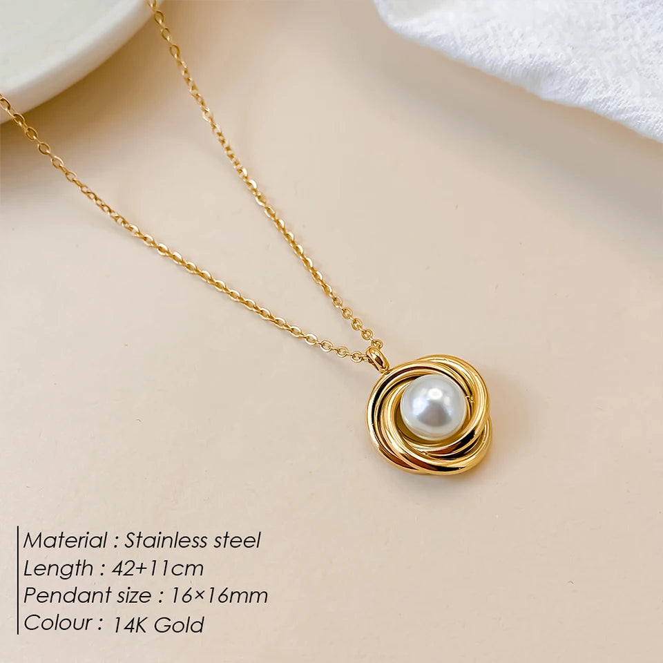 Lune Blanche Bijou Necklace