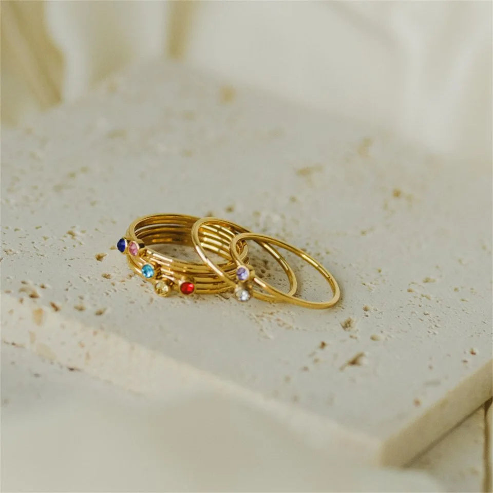 Lumiére Birthstone Ring