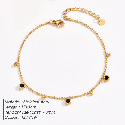 Noir Cascade Bracelet