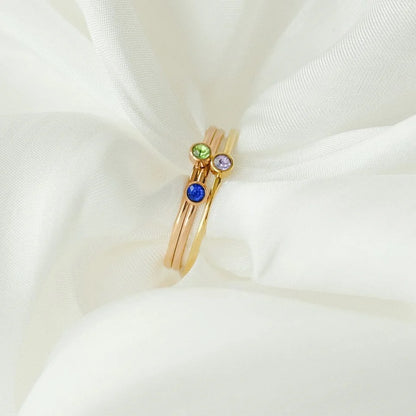 Lumiére Birthstone Ring