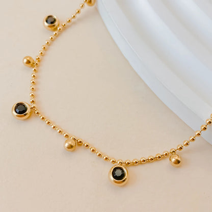 Noir Cascade Bracelet