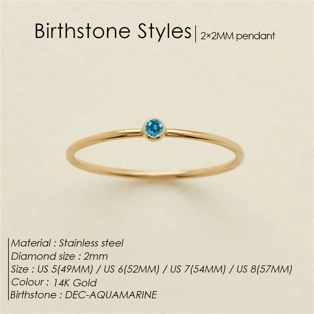 Lumiére Birthstone Ring