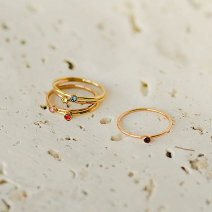 Lumiére Birthstone Ring