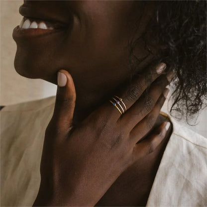 Lumiére Birthstone Ring